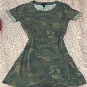 Camo Print Dress
